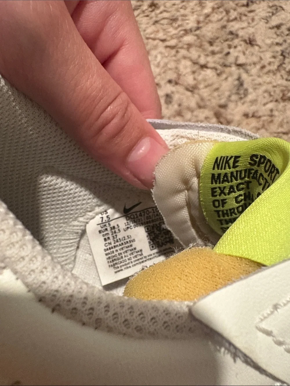 Nike low top blazers